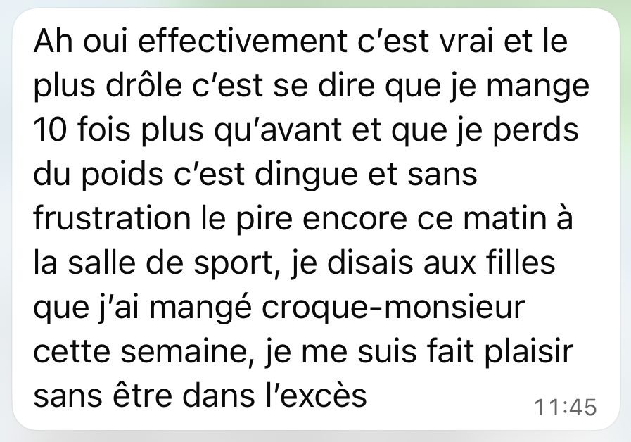 « Je mange 10 fois plus qu'avant et je perds du poids, c'est dingue, et sans frustration »